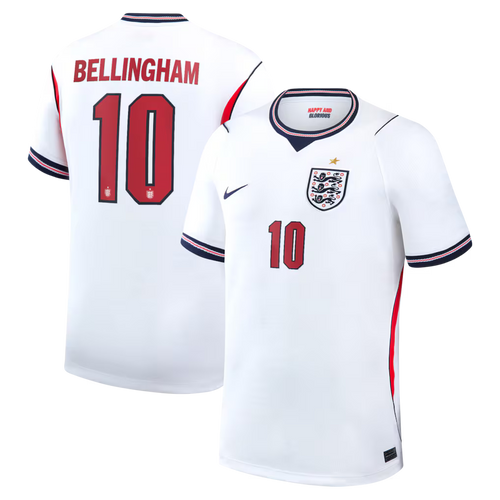 England Nike Bellingham #10 Home Stadium Shirt 2026