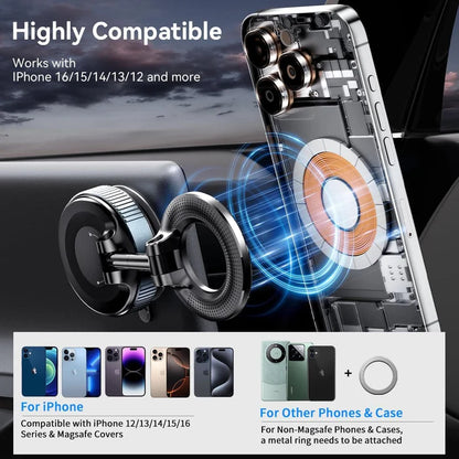 Woyuosn Vacuum Magnetic Phone Holdersfor Car