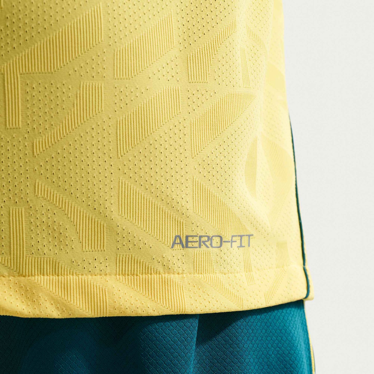 Nike Men's Brazil Neymar Jr. Match Authentic Home Jersey 2026 (Yellow/Teal)