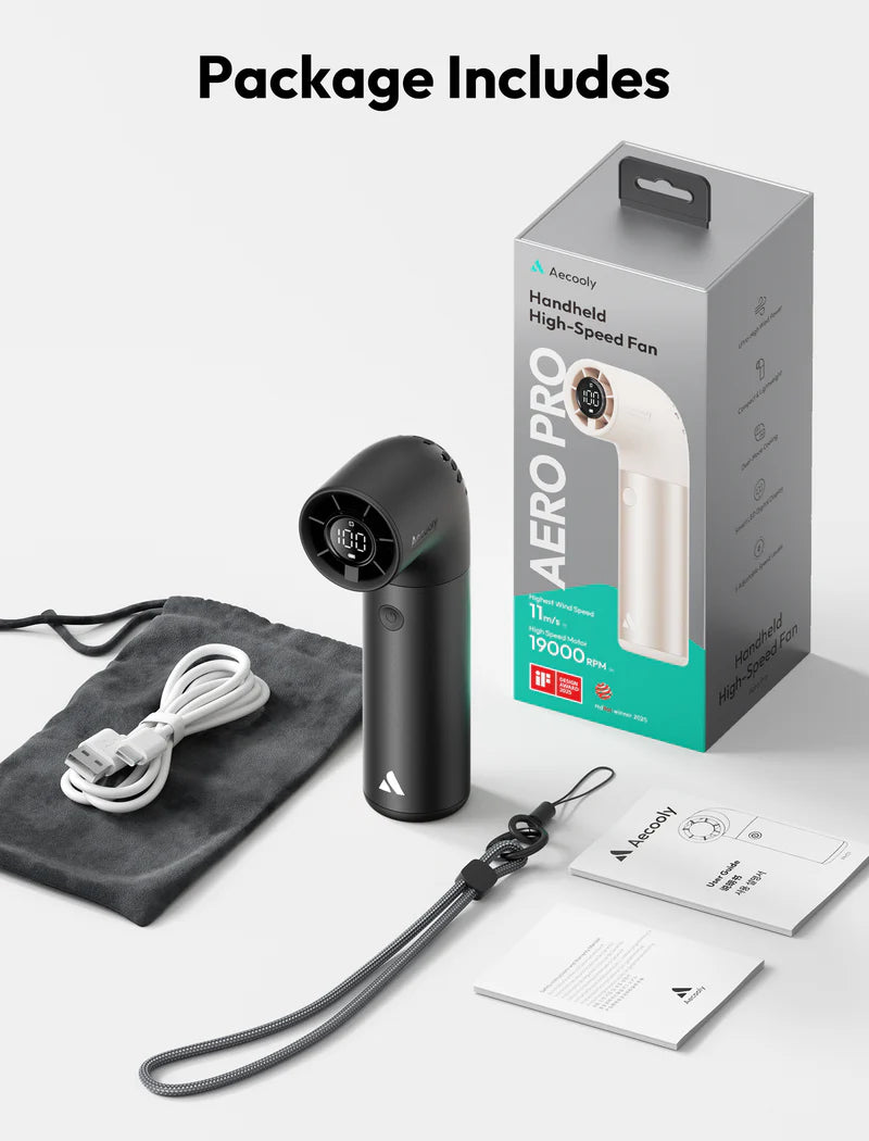 Handheld High-Speed Fan Aero Pro