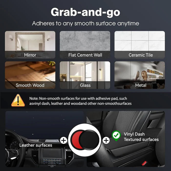 Woyuosn Vacuum Magnetic Phone Holdersfor Car