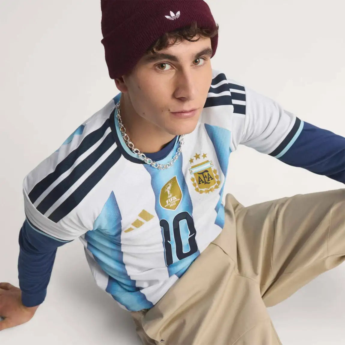 adidas Argentina Messi 2026 Home Authentic Jersey